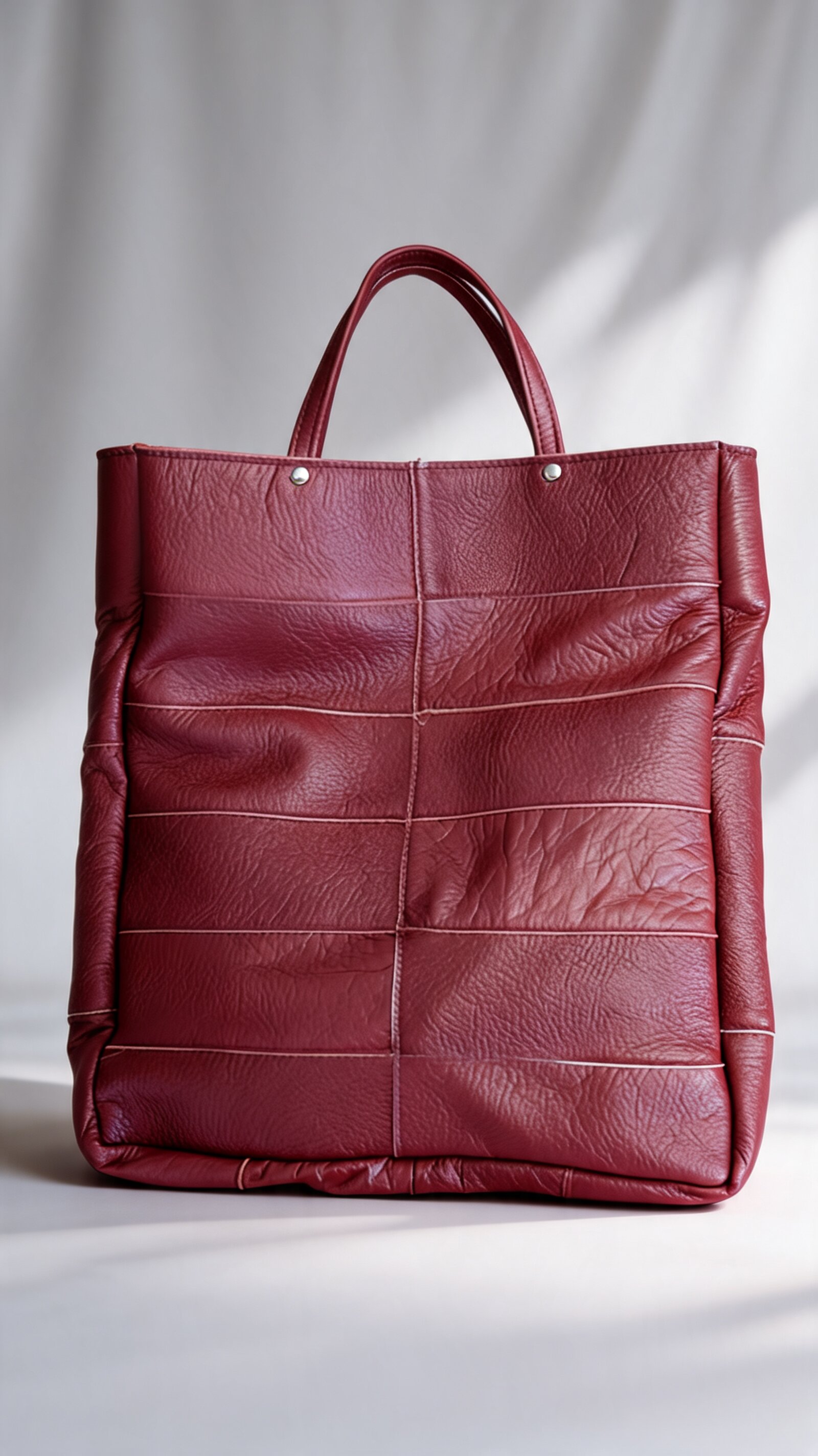 Rote Ledertasche, Sonderanfertigung